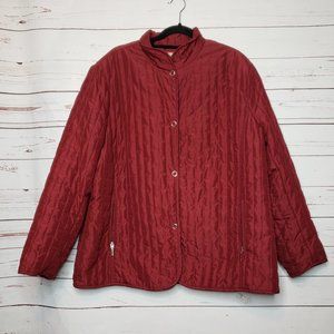 Tudor Court Red Quilted Jacket